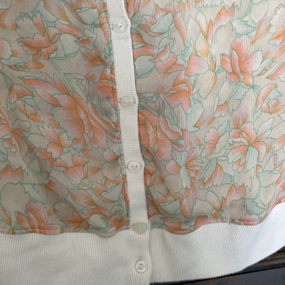 Free People short sleeve lace cardigan - Picture 3 of 4